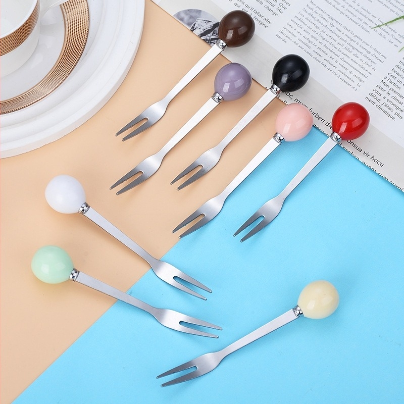 Κουτάλι από ανοξείδωτο ατσάλι με σχέδιο Cartoon Ball – μοντέρνο μινιμαλιστικό στυλ, καθρέφτης φινίρισμα, δυνατότητα εκτύπωσης λογότυπου