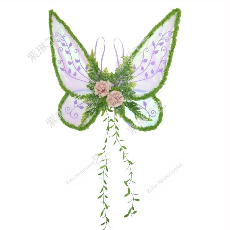 Zilin Φτερά Αγγέλου για Κοστούμι, Χειροποίητα Πολυεστέρας, Γεωμετρικό Μοντέλο