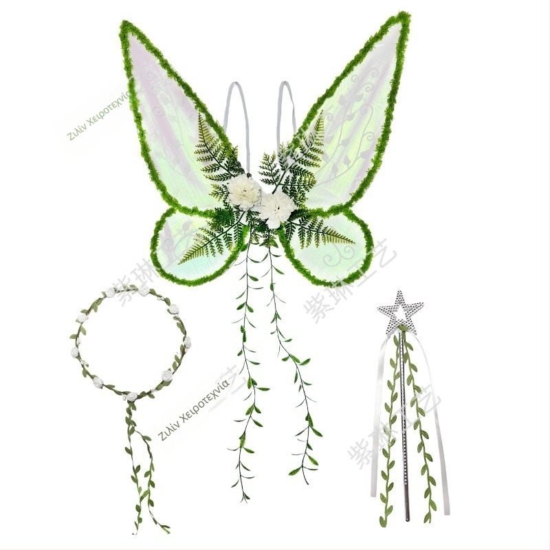 Zilin Φτερά Αγγέλου για Κοστούμι, Χειροποίητα Πολυεστέρας, Γεωμετρικό Μοντέλο