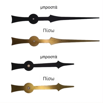 Σετ κίνησης τοίχου Quartz με πλαστικό περίβλημα, εκτύπωση λογότυπου, παραμετροποίηση, συσκευασία 500 τεμάχια