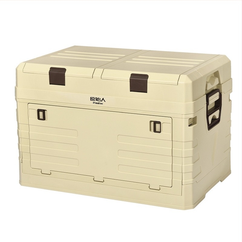 Οργανωτής πορτμπαγκάζ αυτοκινήτου με ενσωματωμένο τραπεζάκι κατασκήνωσης – 50–60 L, υλικό PP, μοντέλο AJP06, φορητός