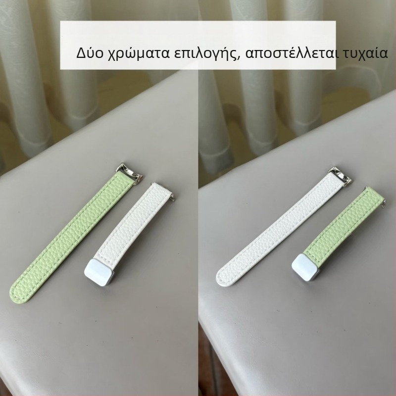 Λουρί ρολογιού από γνήσιο δέρμα με μαγνητικό κούμπωμα – συμβατό με Xiaomi Mi Band 9 και Xiaomi 10/8/NFC ρολόγια, μόδα Forest Wolf