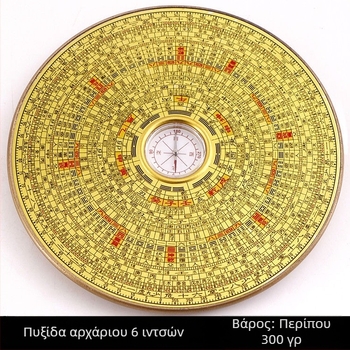 Χαλκού Bagua πυξίδα – Μεταφορικό εργαλείο Φενγκ Σούι με γεωμετρία Bagua