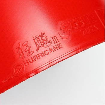 DHS ρακέτα επιτραπέζιας αντισφαίρισης, με PE πλάκα βάσης, λάστιχο τύπου reverse glue, οριζόντιος χτύπος, 1 τεμάχιο