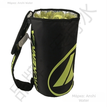 Τσάντα τένις με μόνωση — αναδιπλούμενη, φορητή, κυλινδρικού σχήματος βαρελιού, αδιάβροχη