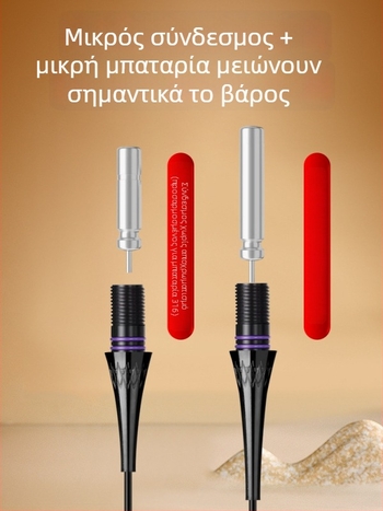 Crown 316LED φωτιζόμενος επιπλέων σημαδούρα με σκληρή ουρά, διπλής χρήσης ημέρα-νύχτα, ηλεκτρονικός σημαδός υψηλής ευαισθησίας, υπερλαμπρός και εξαιρετικά ελαφρύ