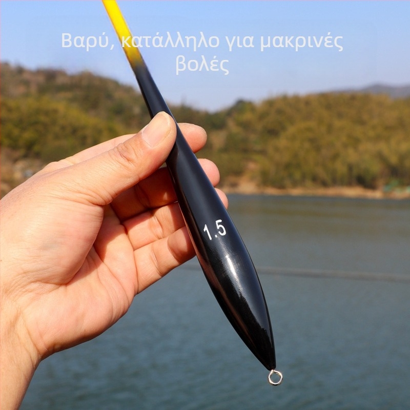 Φωτεινό φλοτ θαλάσσιου ψαρέματος με όρθιο σχήμα για μακρινές ρίψεις, ρουκετοειδές σχέδιο για μεγάλα ψάρια