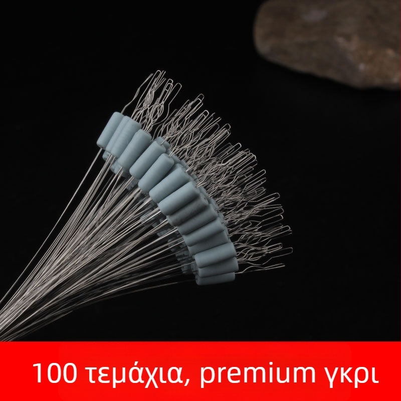 Weili διαστημικές χάντρες σιλικόνης για το ψάρεμα, 100 τεμάχια