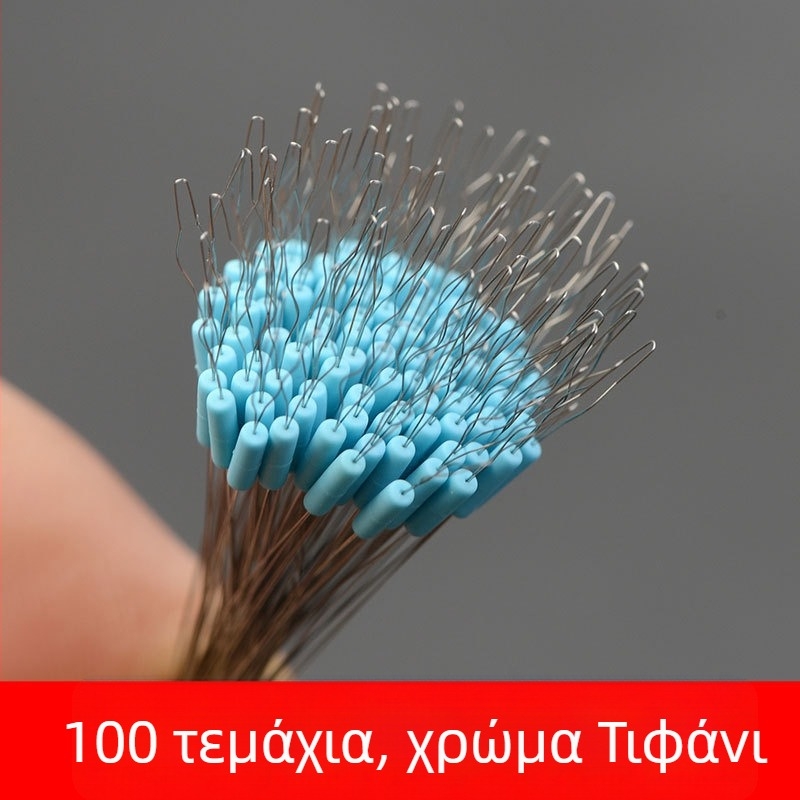 Weili διαστημικές χάντρες σιλικόνης για το ψάρεμα, 100 τεμάχια