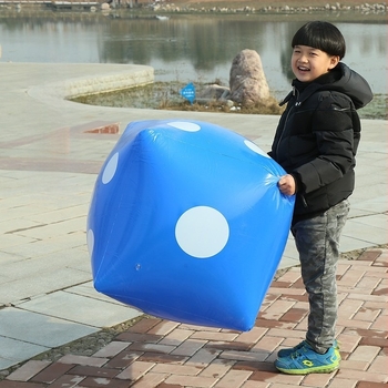 Φουσκωτό μεγάλο ζάρι για εκδηλώσεις — PVC, εξάπλευρο, κωδικός προϊόντος 03111, 1 τεμάχιο