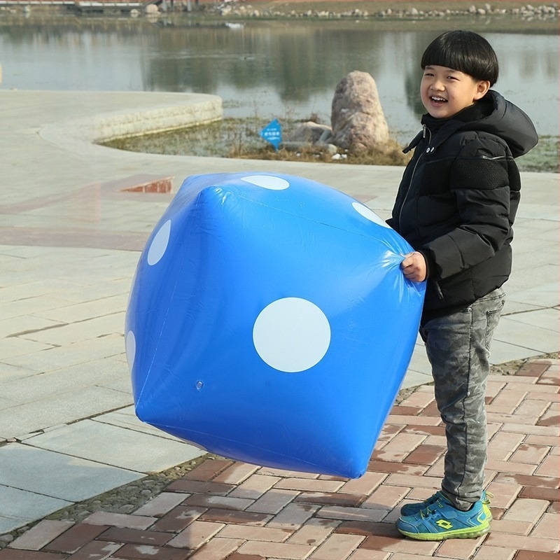 Φουσκωτό μεγάλο ζάρι για εκδηλώσεις — PVC, εξάπλευρο, κωδικός προϊόντος 03111, 1 τεμάχιο