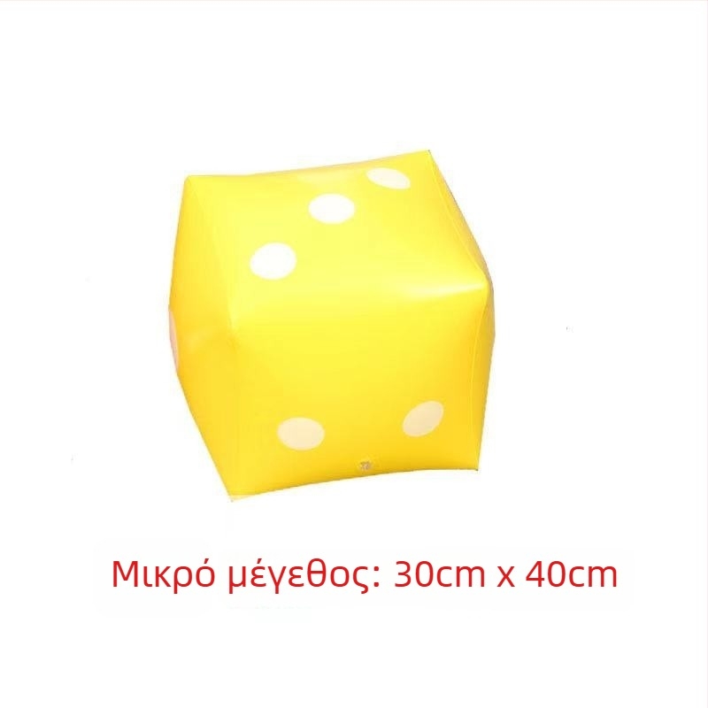 Φουσκωτό μεγάλο ζάρι για εκδηλώσεις — PVC, εξάπλευρο, κωδικός προϊόντος 03111, 1 τεμάχιο