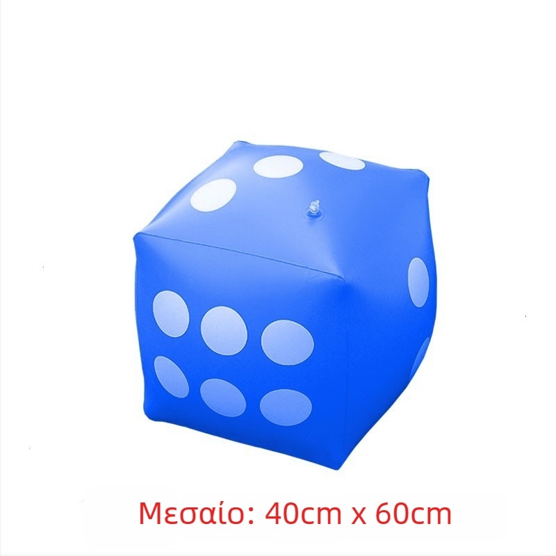 Φουσκωτό μεγάλο ζάρι για εκδηλώσεις — PVC, εξάπλευρο, κωδικός προϊόντος 03111, 1 τεμάχιο