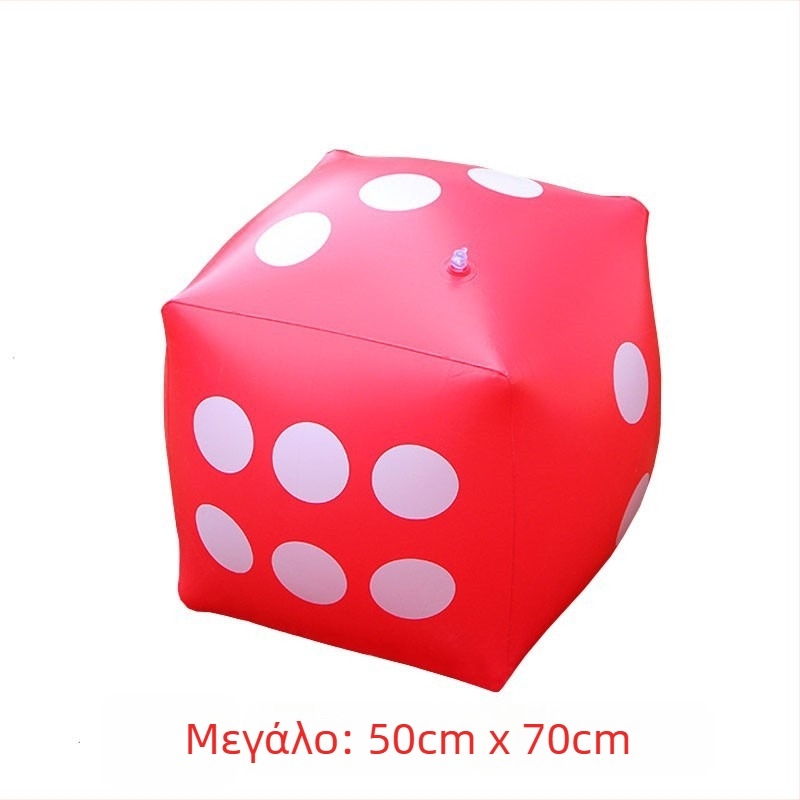 Φουσκωτό μεγάλο ζάρι για εκδηλώσεις — PVC, εξάπλευρο, κωδικός προϊόντος 03111, 1 τεμάχιο