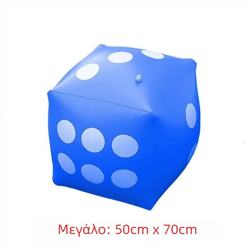 Φουσκωτό μεγάλο ζάρι για εκδηλώσεις — PVC, εξάπλευρο, κωδικός προϊόντος 03111, 1 τεμάχιο