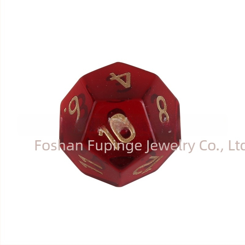 Κρυστάλλινα ζάρια Z01 για επιτραπέζια παιχνίδια, 20 όψεις, συνθετικά κρύσταλλα, στυλ ορθογώνιας γωνίας, προέλευση Φοσάν, προσαρμόσιμη επεξεργασία, συσκευασία 1 τεμάχιο