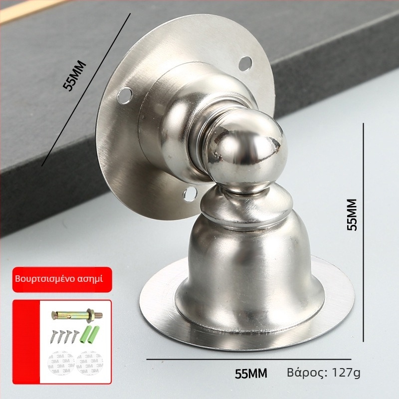 Door Stopper – μαγνητικό, από ανοξείδωτο χάλυβα, τοίχο-μοντάζ, μοντέλο 004, μάρκα Benhong