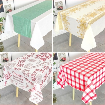Stone Cloth μιας χρήσης τραπεζομάντηλο για catering, ορθογώνιο, παχύ, αδιάβροχο και βιοδιασπώμενο, για εστιατόρια και ξενοδοχεία