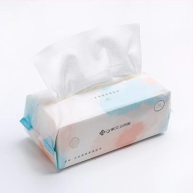 Πετσέτες Προσώπου Grace Jie Liya, φυτικές ίνες, μιας χρήσης, διαδικασία φόρμας, χωρίς προσαρμογή