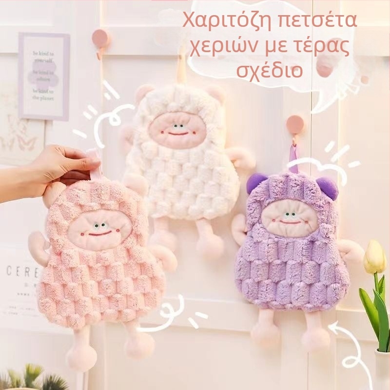 Πετσέτα χεριών κουζίνας (μικροϊνών, 150D, παχύτερη, γρήγορο στέγνωμα, ραμμένες άκρες)