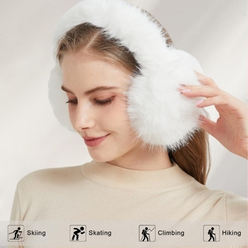 Αντιψυχτικά προστατευτικά για τα αυτιά σε εξωτερικούς χώρους το χειμώνα – unisex, αναδιπλούμενα, μονοχρωματικό σχέδιο, διατηρούν τη ζεστασιά