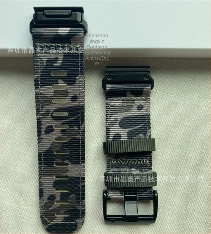 Ιμάντας ρολογιού Garmin, τακτικού ναϊλον, πλεκτός, με γρήγορη απελευθέρωση, για Fenix 8 και Epix – Epixband