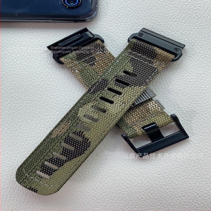 Ιμάντας ρολογιού Garmin, τακτικού ναϊλον, πλεκτός, με γρήγορη απελευθέρωση, για Fenix 8 και Epix – Epixband