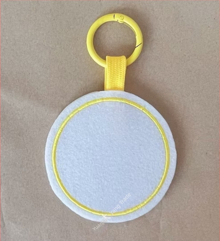 Κλειδοθήκη από φελτ, στρογγυλή για παιδιά, Άνοιξη 2024