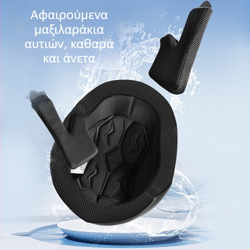 AXK παιδικό κράνος πλήρους προσώπου, ABS υλικό, για ηλεκτρικά δίκυκλα, πιστοποιήσεις GB811-2022A και κωδικός 3C 2023091105021233