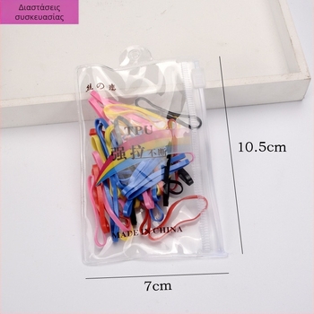 Silk Love TPU λαστιχάκι μαλλιών – ισχυρό τέντωμα, φυσικό στυλ, φρέσκια και γλυκιά εμφάνιση, αξεσουάρ για το κεφάλι