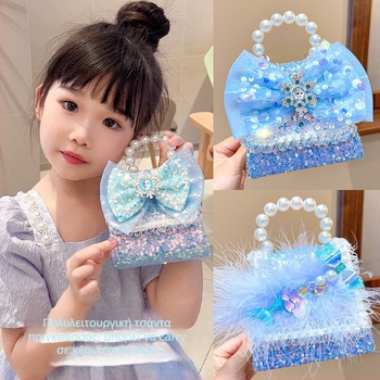 Παιδικό σακίδιο πλάτης – Θέμα Πριγκίπισσα του Πάγου και του Χιονιού, στυλ πριγκίπισσα, Καλοκαίρι 2023, μαζική συσκευασία