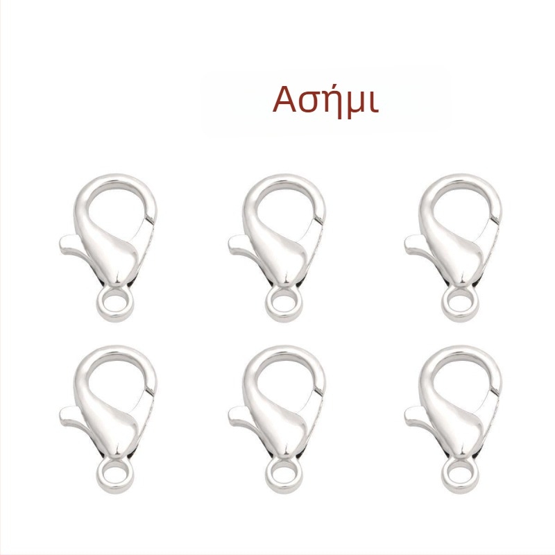 DIY κιτ κατασκευής κοσμημάτων: ανοιχτοί δακτυλίοι, T-Pins, Lobster clasp, τοποθετήσιμες χάντρες, βελόνα σε σχήμα 9