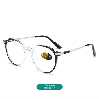 Γυαλιά ανάγνωσης με προστασία από μπλε φως, unisex, πολυγωνικοί σκελετοί σε μοντέρνο κορεατικό στυλ, άνεση ανάγνωσης για ενήλικες και ηλικιωμένους