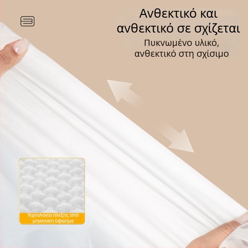 Σετ κρεβατοκάμαρας μίας χρήσης για ταξίδια: σεντόνι και μαξιλαροθήκη, μη υφαντό ύφασμα, αντι-σκόνη, για ξενοδοχεία και ενοικιαζόμενες κατοικίες