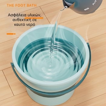 Αναδιπλόμενος κουβάς για εξωτερική χρήση - φορητός PP πλαστικός κουβάς, Xin cong, κυκλοφόρησε το 2023, 0,1 кг