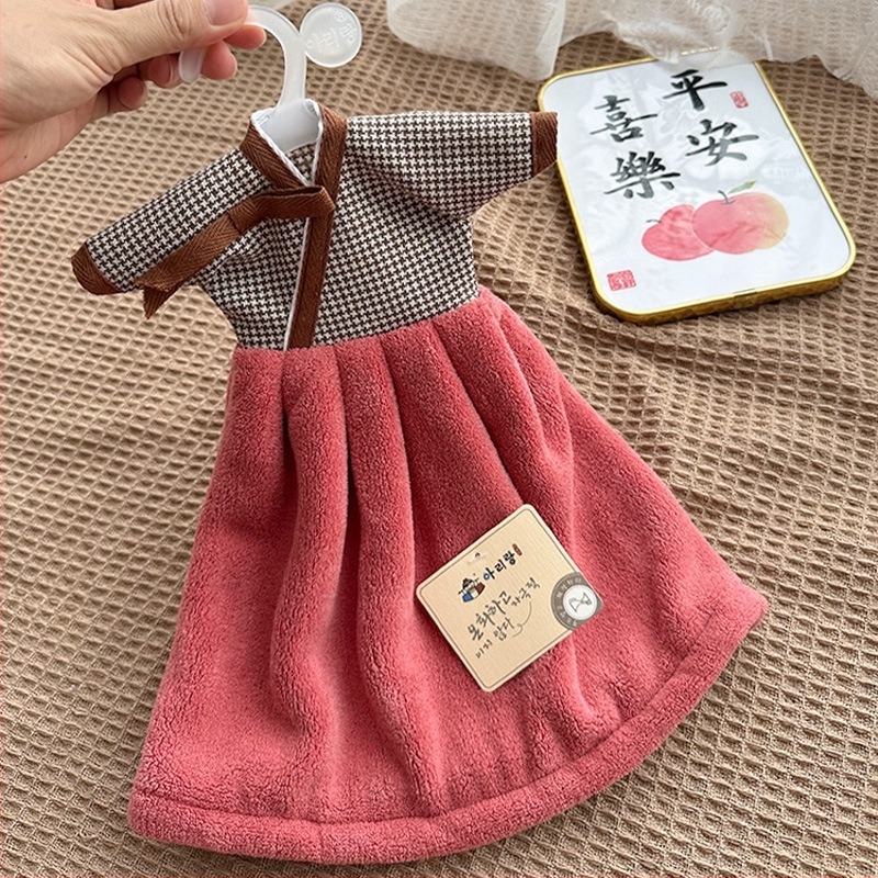 Χειροπετσέτα από βελούδο κοραλλιού, 150D, 80–100 g, ραμμένο τελείωμα, Aliro