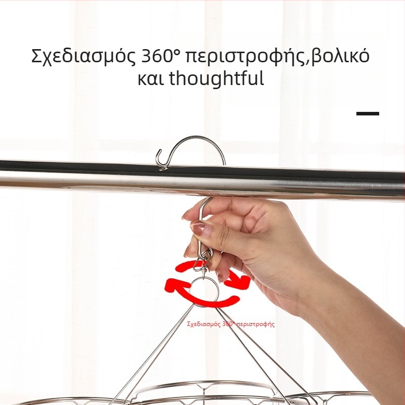 Κλιπ στέγνωσης από ανοξείδωτο ατσάλι, μοντέλο YDX-FX30, σετ 100 τεμαχίων, για εσώρουχα, παντελόνια και κάλτσες