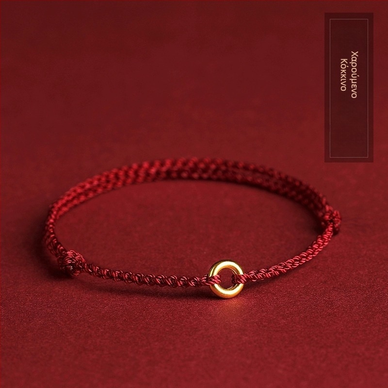 Βραχιόλι από σχοινί – χειροποίητο, υφαντό, εθνικού στυλ, unisex, Καλοκαίρι 2023, μάρκα DU