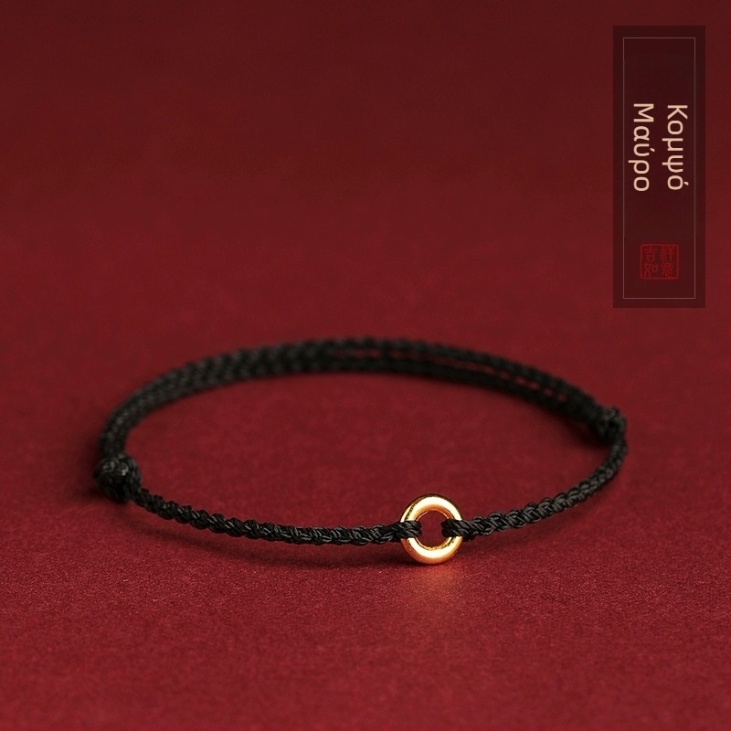 Βραχιόλι από σχοινί – χειροποίητο, υφαντό, εθνικού στυλ, unisex, Καλοκαίρι 2023, μάρκα DU