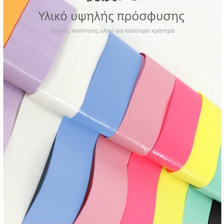 Ταινία λαβής ρακέτας pickleball, υλικό: μεταξωτό λουλούδι, αντιολισθητική, απορροφητική στον ιδρώτα, λατεξ λαβή