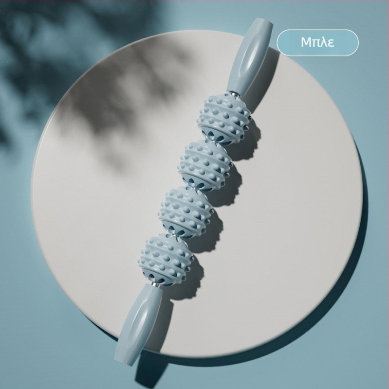 Μασάζ ρολό ποδιών με κυκλικούς τροχούς — φορητή συσκευή μασάζ για γάμπες (3–4 τροχοί)