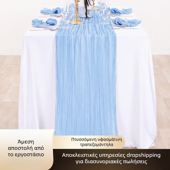 Μποέμ στυλ διακοσμητικό κάλυμμα τραπεζιού, 100% πολυεστέρας, μονόχρωμο σχέδιο, έμπνευση από Μπαλί, κατάλληλο για σαλόνι, υπνοδωμάτιο, εξωτερικούς χώρους και εστιατόρια