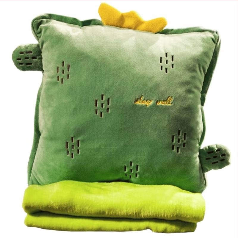 Παχύ μαξιλάρι και κουβέρτα δύο σε ένα, πτυσσόμενος καναπές-μαξιλάρι για υπνάκο στο γραφείο