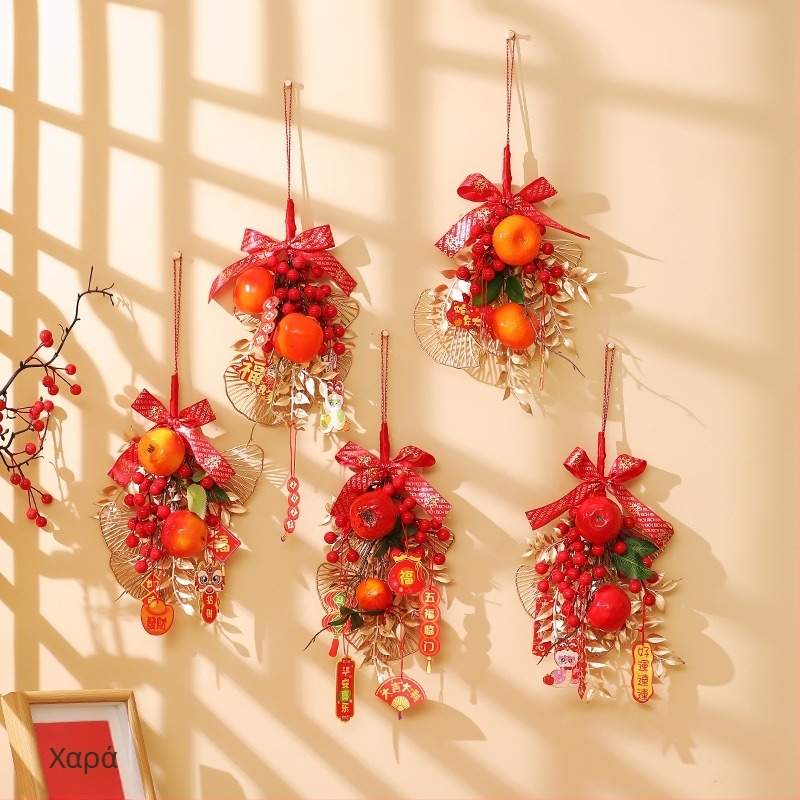 Κρεμαστό διακοσμητικό για χειρολαβή πόρτας με τον χαρακτήρα Fu και το έτος του Φιδιού, για το Ανοιξιάτικο Φεστιβάλ; Συσκευασμένο σε PP σακούλα; Υλικό: Άλλο; Μάρκα: Happy xiaoer