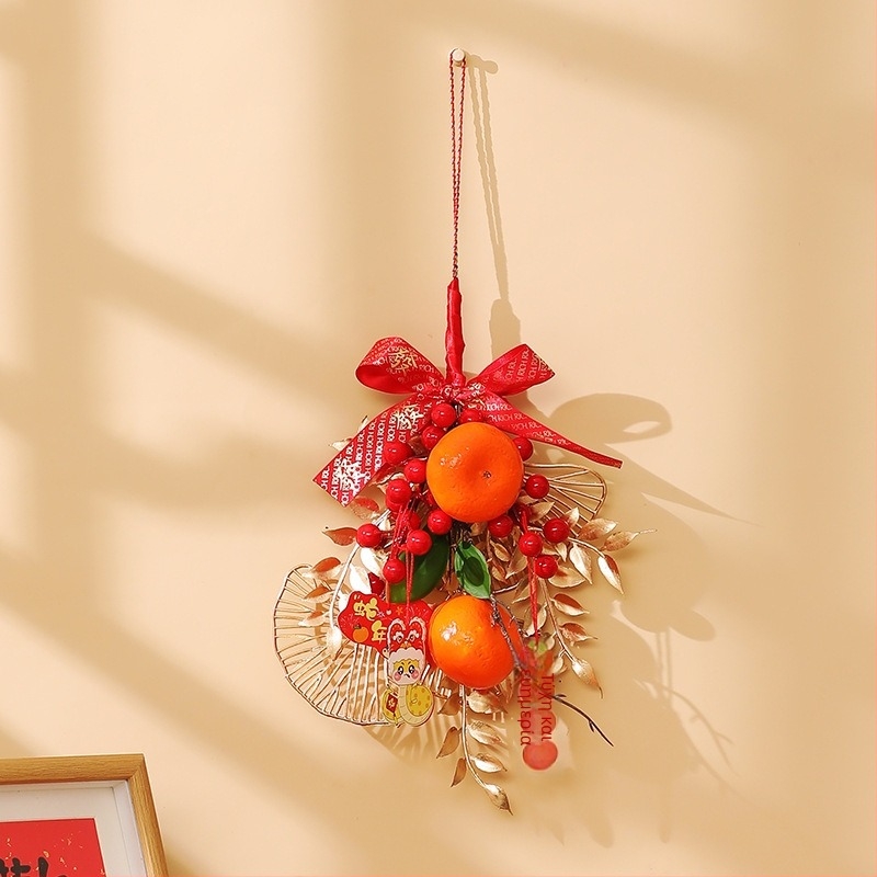 Κρεμαστό διακοσμητικό για χειρολαβή πόρτας με τον χαρακτήρα Fu και το έτος του Φιδιού, για το Ανοιξιάτικο Φεστιβάλ; Συσκευασμένο σε PP σακούλα; Υλικό: Άλλο; Μάρκα: Happy xiaoer