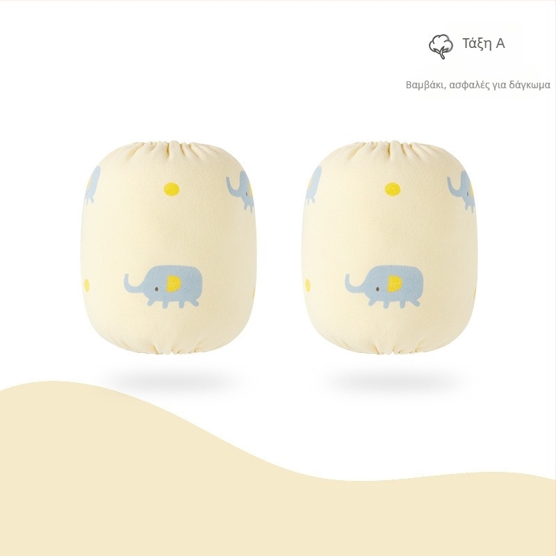 Μανίκια χεριών για βρέφη από 100% βαμβάκι — Αντιβρωμιά, ανάγλυφο σχέδιο καρτούν, Unisex, 0–8 ετών