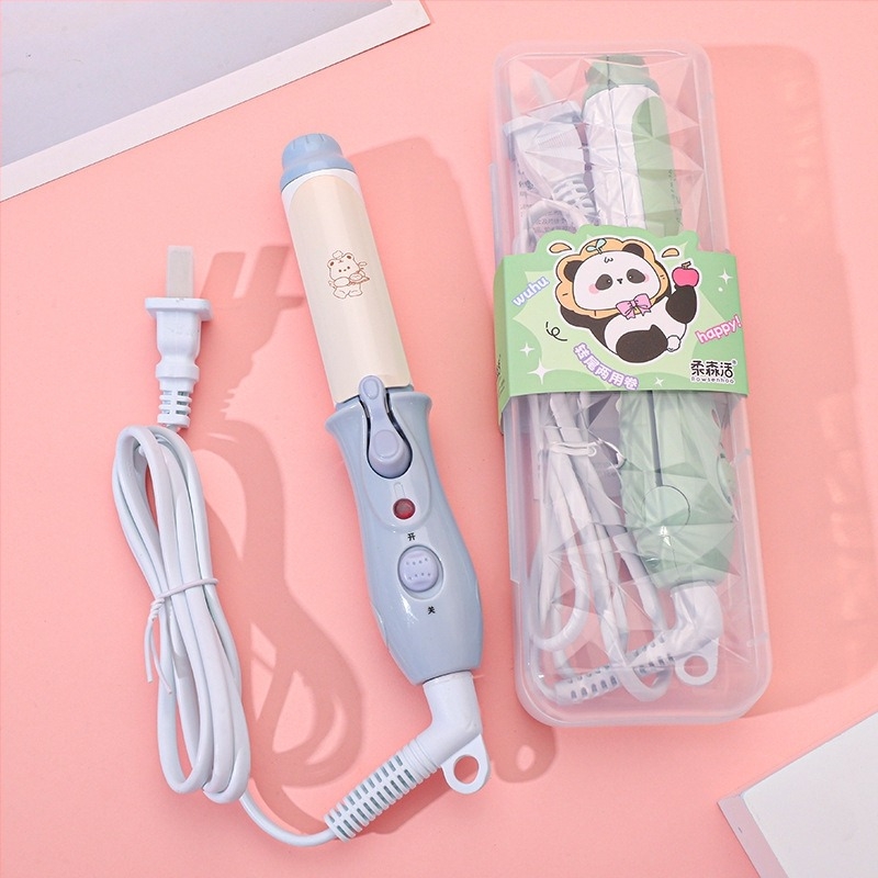 Συσκευή μαλλιών δύο σε ένα για μπούκλες και ίσιωμα με τουρμαλινώδη κεραμική θέρμανση, 25W, 220V, κατάλληλη για υγρά και στεγνά μαλλιά, γρήγορο στυλ 1–2 λεπτά