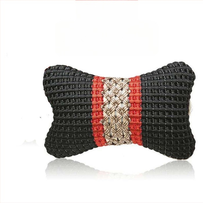 Ολοεποχική αυτοκινητική οσφυϊκή μαξιλαροθήκη με προσκέφαλο και μασάζ στην πλάτη — εξωτερικό Ice Silk, εσωτερικό PP Cotton, πλήρωση συνθετικών ινών, παγκόσμια κατάλληλη