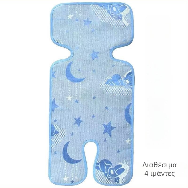 Aimeng Μαξιλάρι Καροτσιού Μωρού – Αναπνεύσιμο Λινό, για Καροτσάκι 0–1 Ετών, Δροσερή Αίσθηση