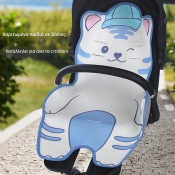 Μαξιλάρι ψύξης καρότσι μωρού – διαπνέουσα επένδυση Ice Silk, ίνες μπαμπού, κατάλληλο για 1–2 ετών, χαλάκι για μωρό